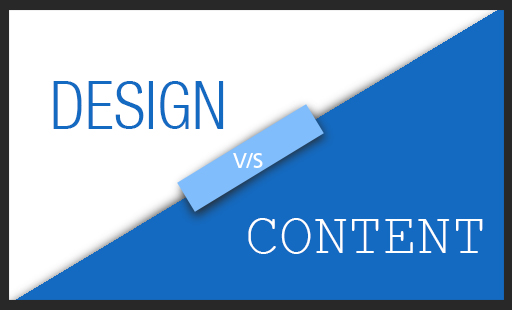 design vs content