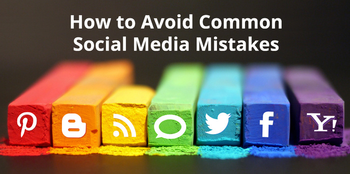 common social media mistakes
