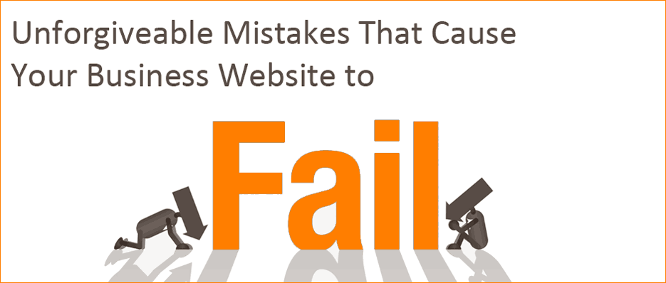 why website fail
