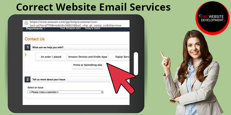 Correct Website Email Services