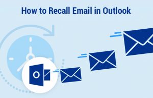 how to recall an email in outlook web