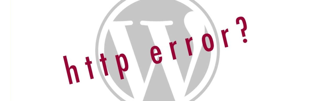 Wordpress http Error